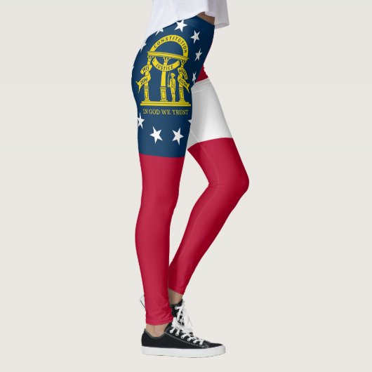Leggings Drapeau de l'État de Géorgie (Droite)