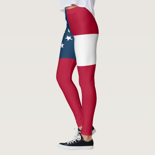 Leggings Drapeau de l'État de Géorgie (Gauche)