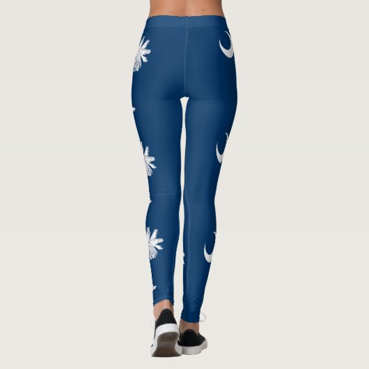 Leggings Drapeau de l'État de la Caroline du Sud (Dos)