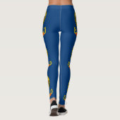 Leggings Drapeau de l'État de l'Idaho (Dos)