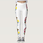 Leggings Drapeau de l'État de l'Illinois (Devant)