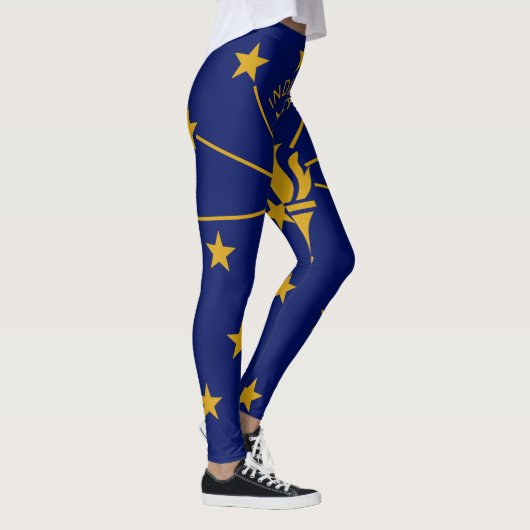 Leggings Drapeau de l'État de l'Indiana (Droite)