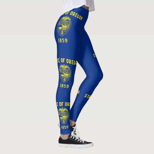 Leggings Drapeau de l'État de l'Oregon (Droite)