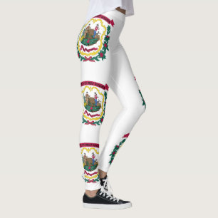 Leggings Drapeau de l'État de Virginie-Occidentale