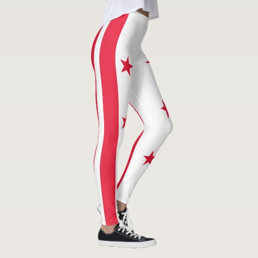 Leggings Drapeau de l'État de Washington DC (Droite)