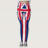 Leggings Drapeau de l'État d'Hawaii (Devant)