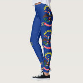 Leggings Drapeau de l'État du Dakota du Nord (Gauche)
