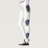 Leggings Drapeau de l'État du Massachusetts (Gauche)