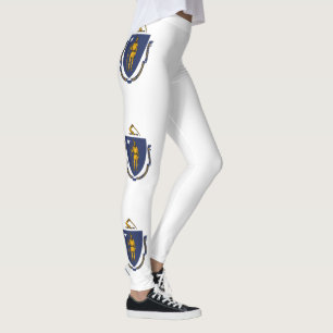 Leggings Drapeau de l'État du Massachusetts