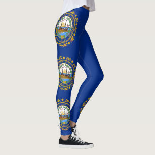 Leggings Drapeau de l'État du New Hampshire