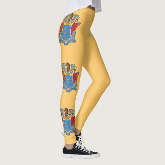 Leggings Drapeau de l'État du New Jersey (Droite)