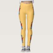 Leggings Drapeau de l'État du New Jersey (Devant)