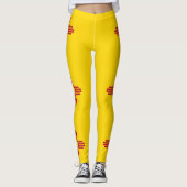 Leggings Drapeau de l'État du Nouveau-Mexique (Devant)
