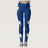 Leggings Drapeau de l'État du Wyoming (Devant)