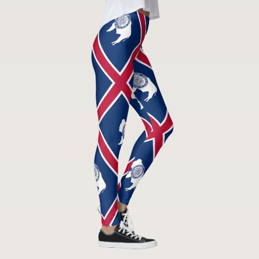 Leggings Drapeau de l'État du Wyoming (Droite)