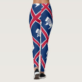 Leggings Drapeau de l'État du Wyoming (Dos)