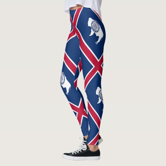 Leggings Drapeau de l'État du Wyoming (Gauche)