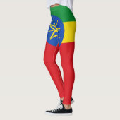 Leggings Drapeau de l'Éthiopie (Gauche)