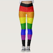 Leggings Drapeau de Lgbt (Devant)
