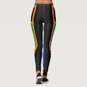 Leggings Drapeau de l'île Christmas (Dos)