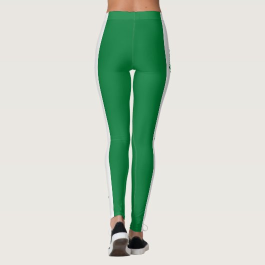 Leggings Drapeau de l'île Norfolk (Dos)