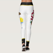 Leggings Drapeau de l'Illinois (Dos)