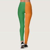 Leggings Drapeau de l'Irlande des femmes Leggings, Hip Iris (Dos)