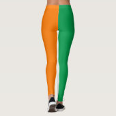 Leggings Drapeau de l'Irlande Shamrock (Dos)