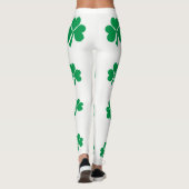 Leggings Drapeau de l'Irlande Shamrock (Dos)