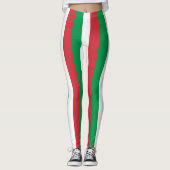 Leggings Drapeau de l'Italie (Devant)
