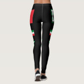 Leggings Drapeau de l'Italie (Dos)