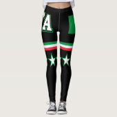 Leggings Drapeau de l'Italie (Devant)