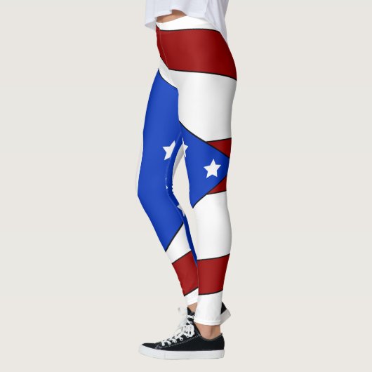Leggings Drapeau de l'Ohio (Gauche)