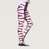 Leggings Drapeau de l'Ohio, drapeau de l'État américain (Droite)