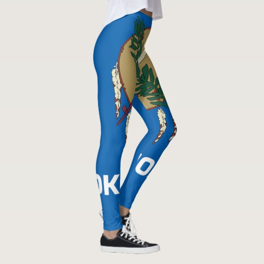 Leggings Drapeau de l'Oklahoma (Droite)