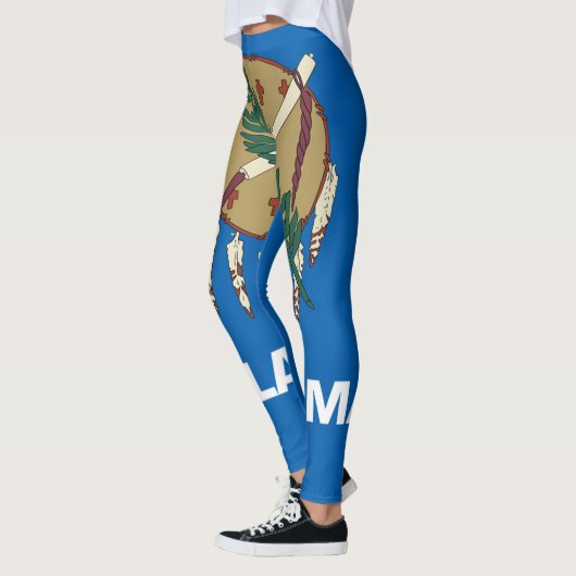 Leggings Drapeau de l'Oklahoma (Gauche)