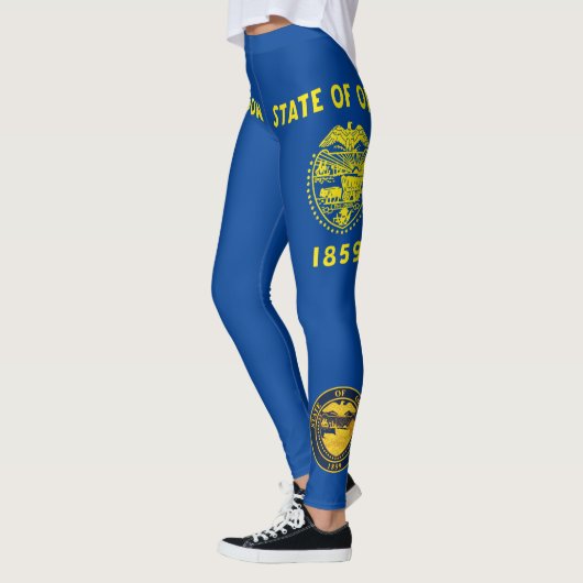 Leggings Drapeau de l'Oregon (Gauche)