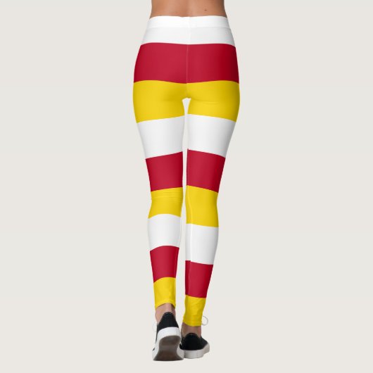 Leggings Drapeau de l'Ossétie du Nord (Dos)