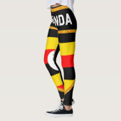 Leggings Drapeau de l'Ouganda (Gauche)