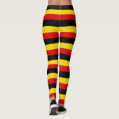 Leggings Drapeau de l'Ouganda (Dos)