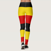 Leggings Drapeau de l'Ouganda (Dos)
