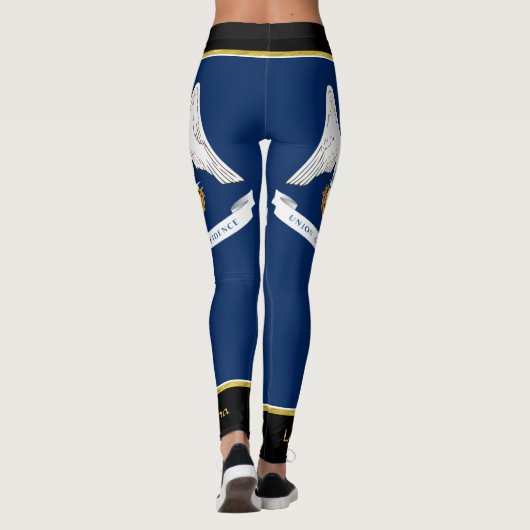 Leggings Drapeau de Louisiane (Dos)
