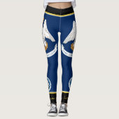 Leggings Drapeau de Louisiane (Devant)