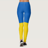 Leggings Drapeau de l'Ukraine (Dos)