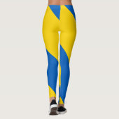 Leggings Drapeau de l'Ukraine (Dos)