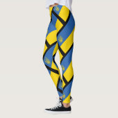 Leggings Drapeau de l'Ukraine avec Trident (Gauche)