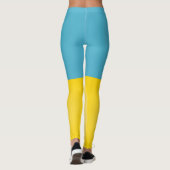 Leggings Drapeau de l'Ukraine Cool (Dos)
