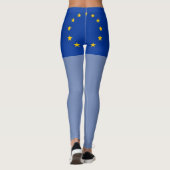 Leggings drapeau de l'Union européenne UE (Dos)