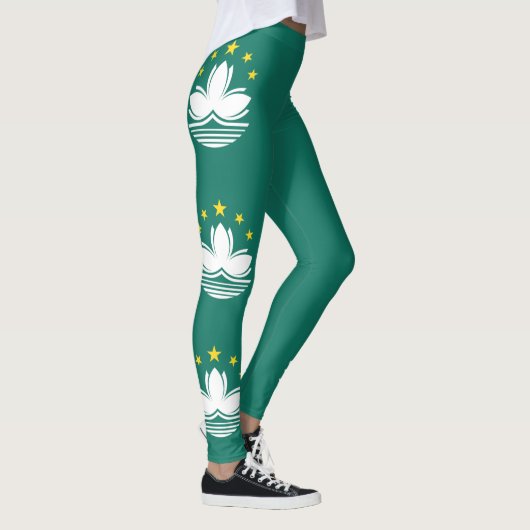 Leggings Drapeau de Macao (Droite)