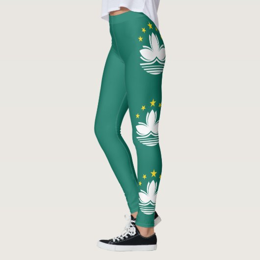 Leggings Drapeau de Macao (Gauche)
